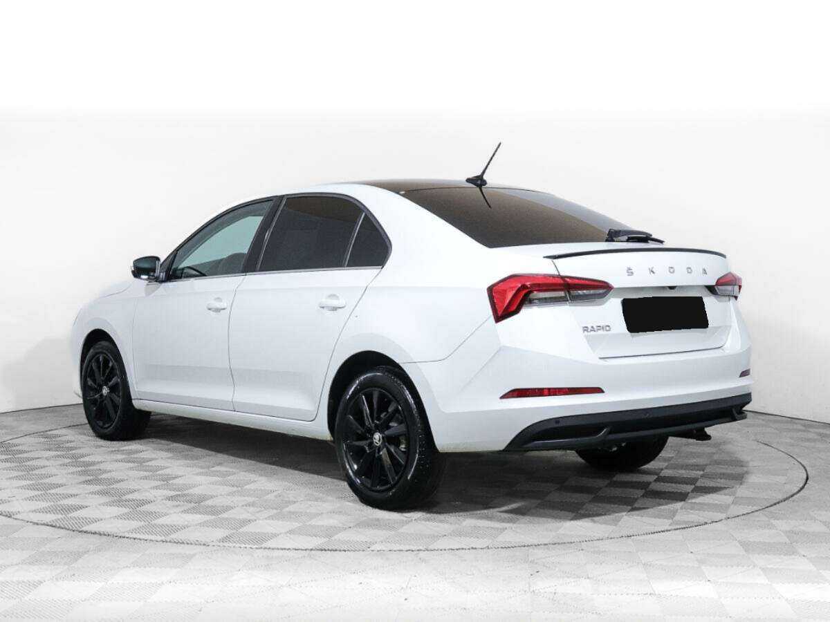 Б/У Шкода Рапид 2022 года. Фото: #6