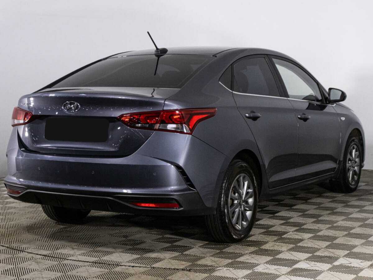 Б/У Хендай Солярис 2021 года. Фото: #4