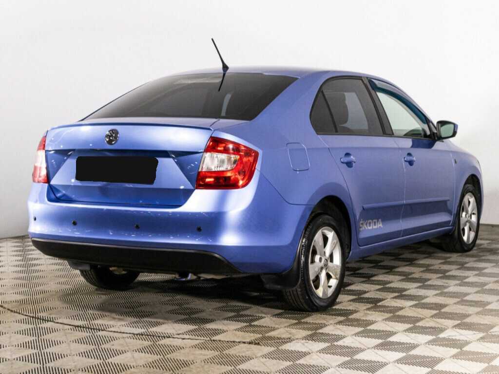 Б/У Шкода Рапид 2014 года. Фото: #4