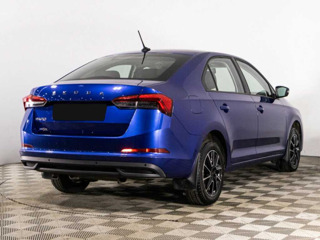 Б/У Шкода Рапид 2021 года. Фото: #4