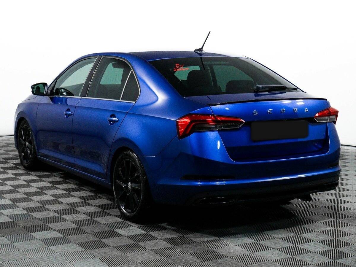 Б/У Шкода Рапид 2021 года. Фото: #6