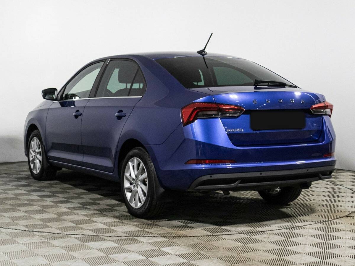 Б/У Шкода Рапид 2021 года. Фото: #6